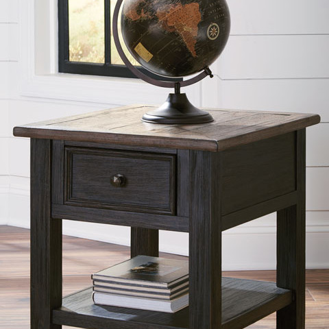 T736 Tyler Creek Rectangular End Table