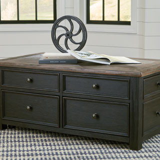 T736 Tyler Creek Lift Top Cocktail Table