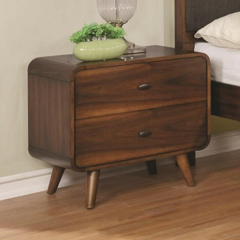 Robyn Mid-Century Modern 1 Drawer Nightstand