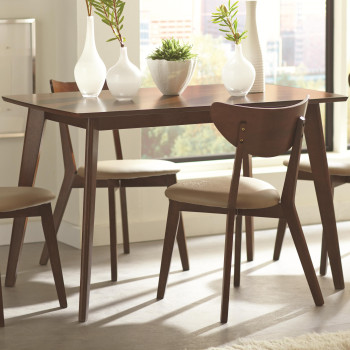 Kersey Dining Table with Angled Legs