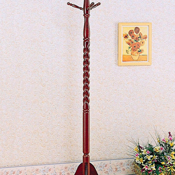 Coat Racks Coat Rack with Twisted Post