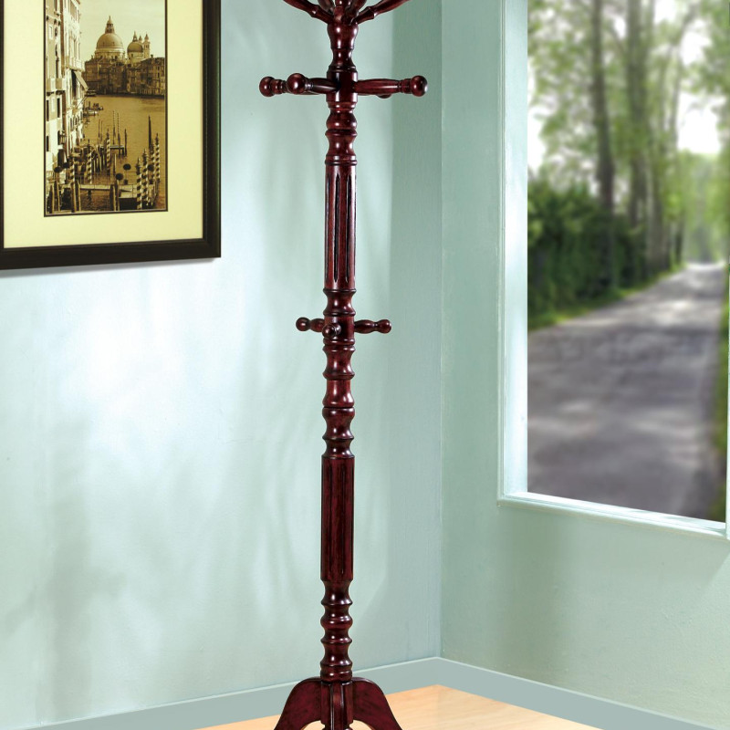 Coat Racks Traditional Coat Rack with Spinning Top