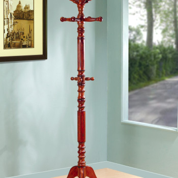 Coat Racks Traditional Coat Rack with Spinning Top