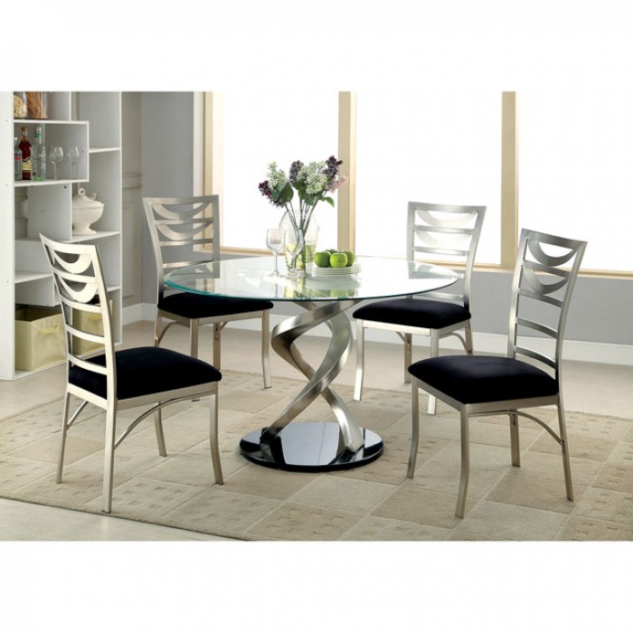 ROXO DINING SETS 5PC (TABLE + 4 SIDE CHAIRS) 