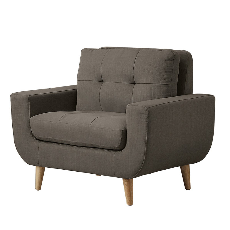 Deryn Chair - Polyester - Grey