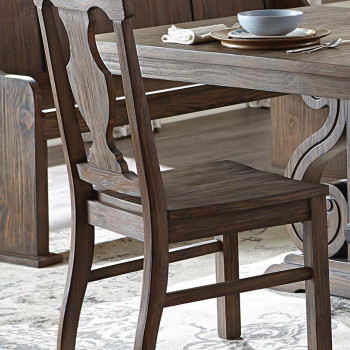 Toulon Side Chair - Wire Brushed
