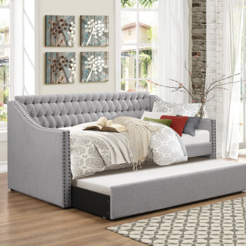 Tulney Daybed with Trundle - Grey