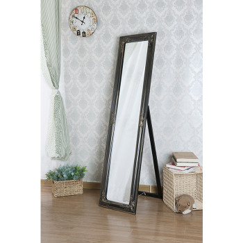 7058-CPR ANTIQUE COPPER Full Length Standing Intricate Ornamental Mirror