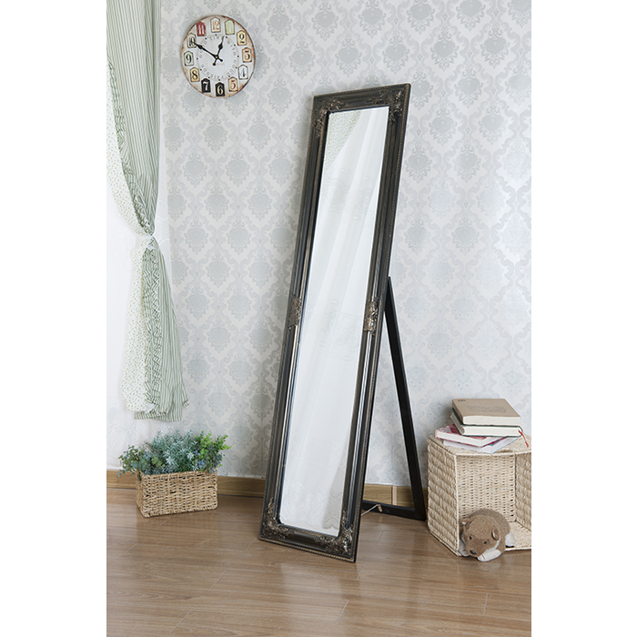 7058-CPR ANTIQUE COPPER Full Length Standing Intricate Ornamental Mirror