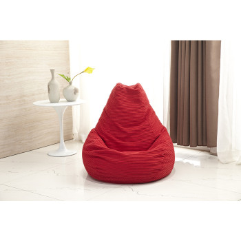 7001-ADU-RED RED Retro Style Adult Bean Bag