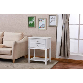 6628 WHITE Classic Side Table