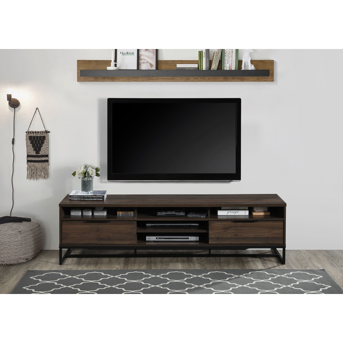 2019 71 in. L DARK WALNUT TV Stand