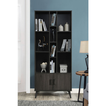 2014 75 in. H DARK ESPRESSO Book Shelves