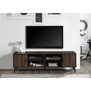 2010 71 in. L DARK WALNUT TV Stand