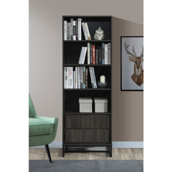 2007 69 in. H DARK ESPRESSO Book Shelves