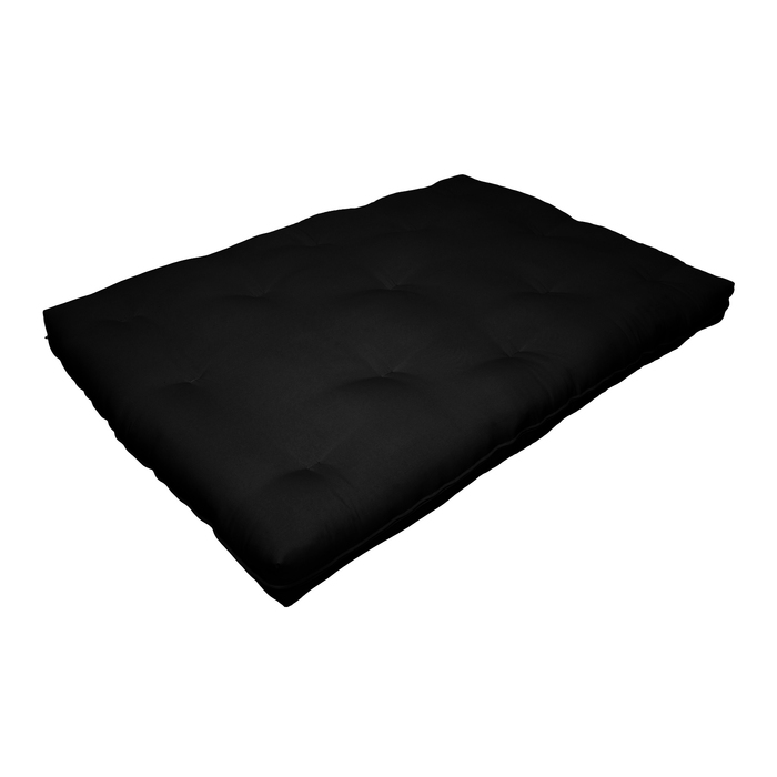 10-SPR-BK 10 in. BLACK Innerspring Futon Mattress