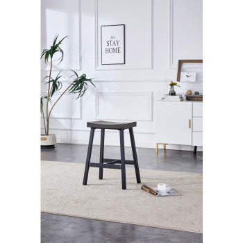 7762 GRAY TOP Metal Counter Chair w/ MDF Seat
