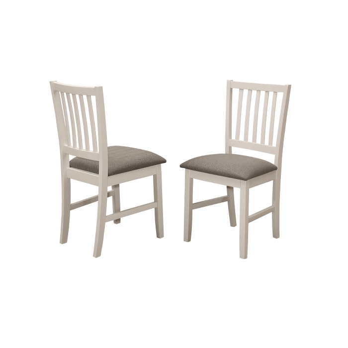 7709 2-TONE Wooden Dining Chair w/ MDF Seat