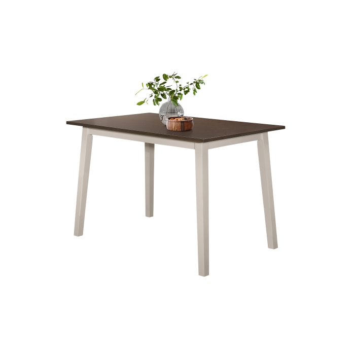7809 2-TONE Wooden Dining Table w/ MDF Top