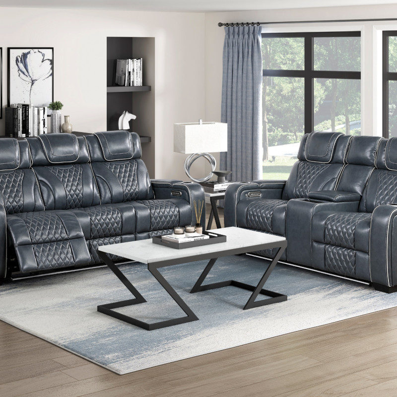 8449BU*2PWHM 2PC SETS SOFA + LOVESEAT