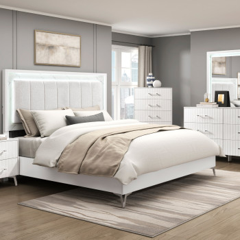 2457K-1EK*4 4PC SETS Eastern King Bed