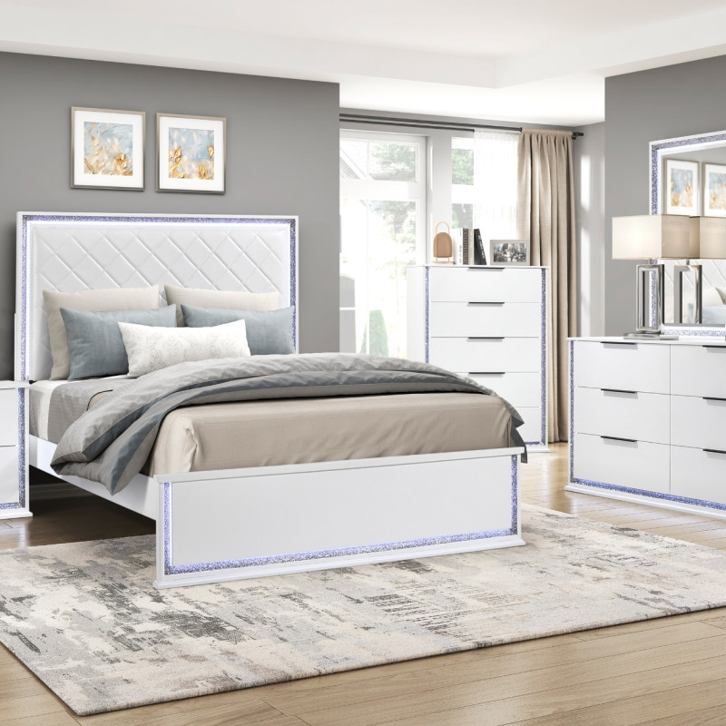 2390-1*4 4PC SETS Queen Bed