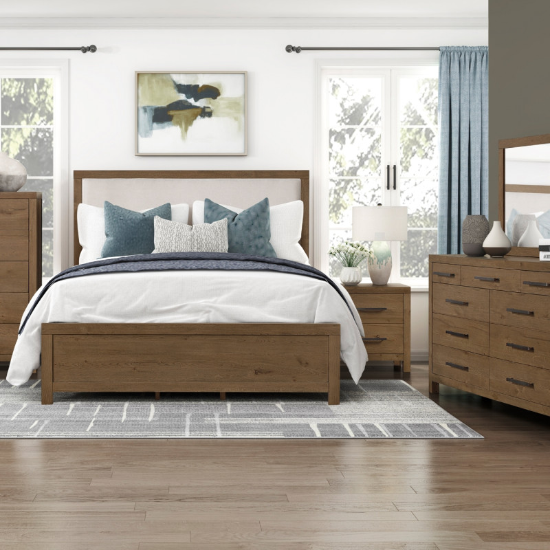 2447-1*4 4PC SETS Queen Bed