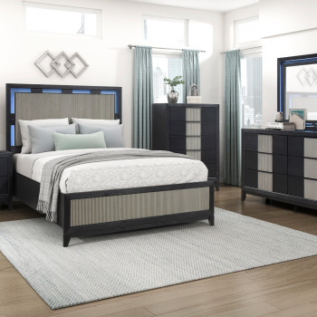 2425K-1EK*4 4PC SETS Eastern King Bed