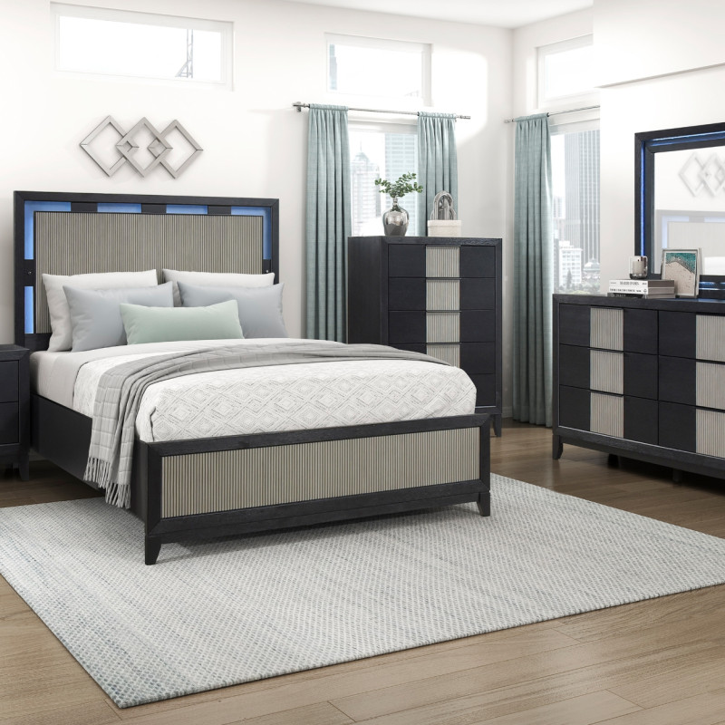 2425K-1EK*4 4PC SETS Eastern King Bed