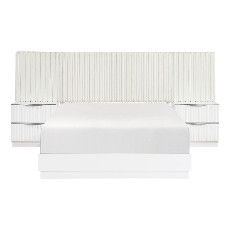 2384K-1EK*WB 5pc Set Eastern King Wall Bed (EK+2NS+2NS-P)