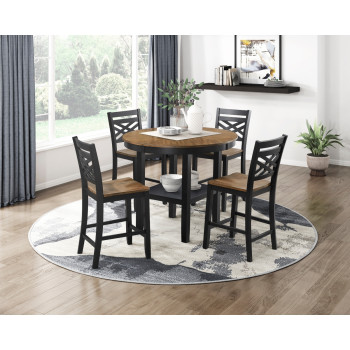 6022-36 5-Piece Pack Counter Height Set