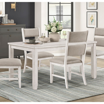 5982-60*5 5PC SETS Dining Table + 4 Chairs