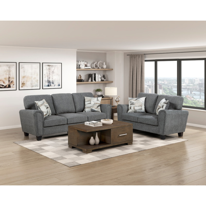 9214NGH*2 2PC SETS Sofa + Love Seat