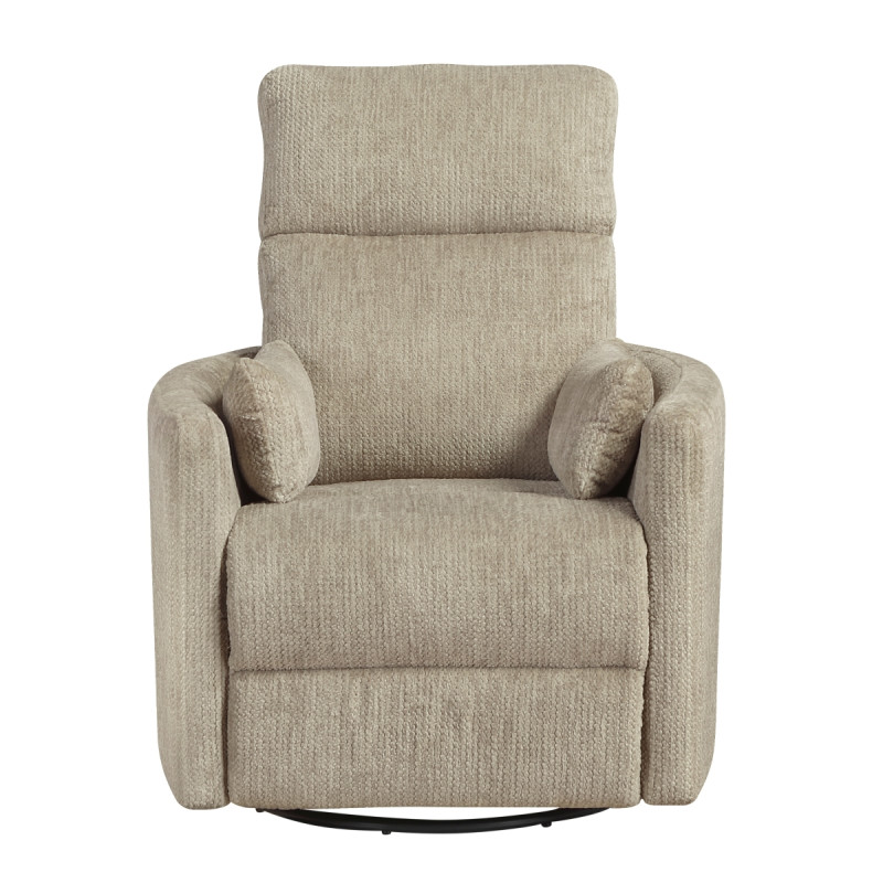 9555BRW-1SW Swivel Glider Reclining Chair
