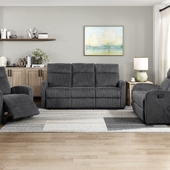 9147FDG*3 3pc Set: Sofa, Love, Chair