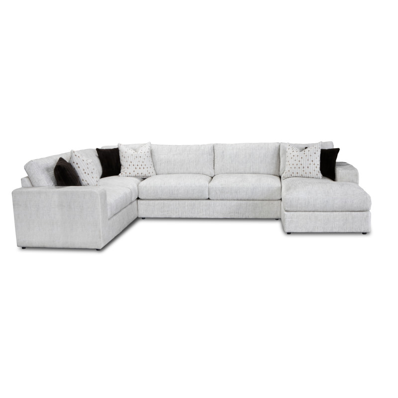 8401BES*3LTRC 3-Piece Sectional with Right Chaise