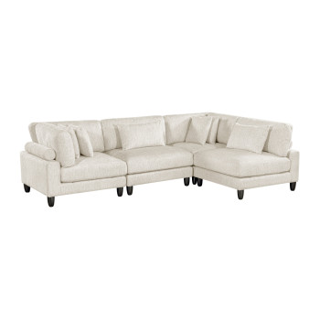 9688NBE*42CR2AC 4-Piece Modular Sectional