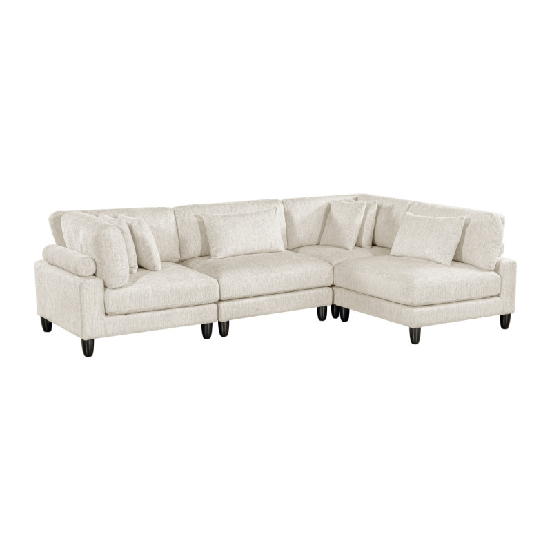 9688NBE*42CR2AC 4-Piece Modular Sectional