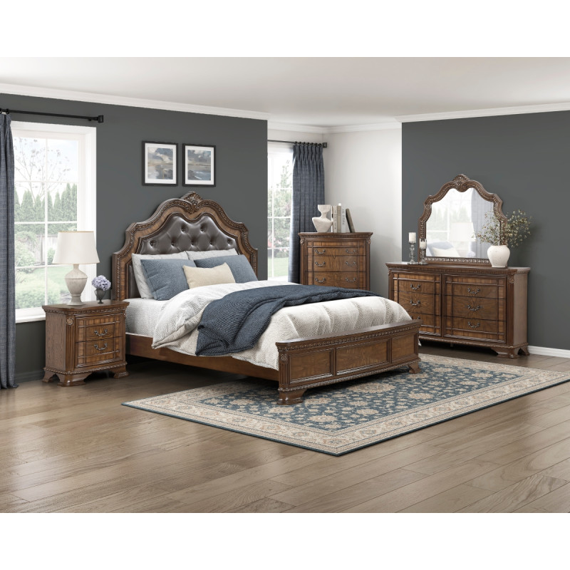 2392-1*4 4PC SETS Queen Bed