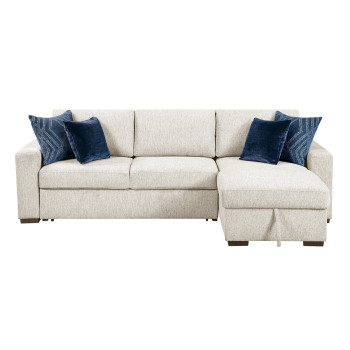 8548BE*3VC2AA 2-Piece Sectional with Reversible Chaise and Hidden Storage