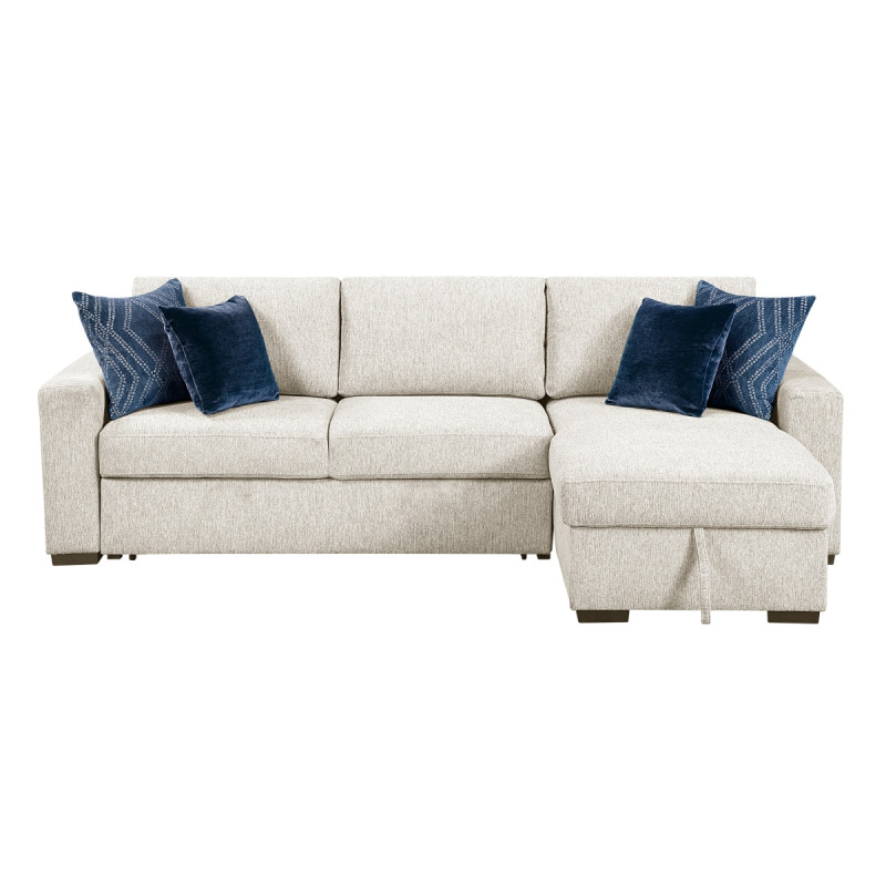 8548BE*3VC2AA 2-Piece Sectional with Reversible Chaise and Hidden Storage