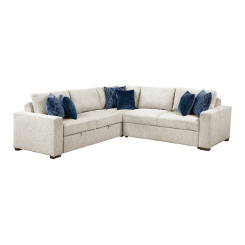 8548BE*42ACLCR2AA 3-Piece Sectional with Pull-out Bed