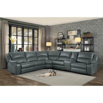 8260GY 6-Piece Modular Power Reclining Sectional