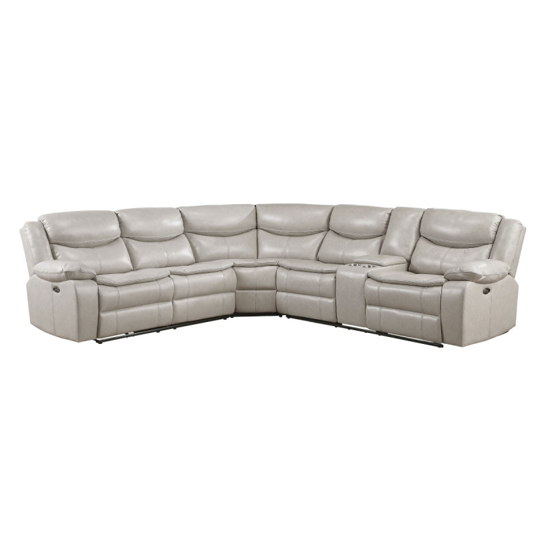 8528TP*SCPW 3-Piece Power Reclining Sectional with Right Console