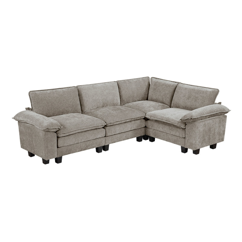 8450PWT*43ACCR 4-Piece Modular Sectional