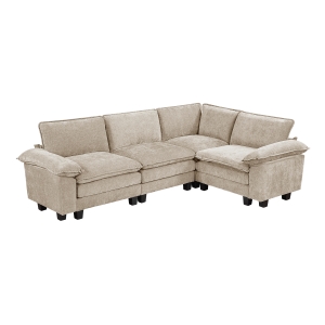8450TPE*43ACCR 4-Piece Modular Sectional