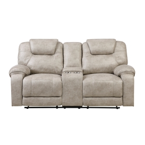 8560PT-2 Double Reclining Love Seat with Center Console