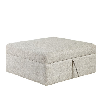 8548-OT Storage Ottoman with Casters