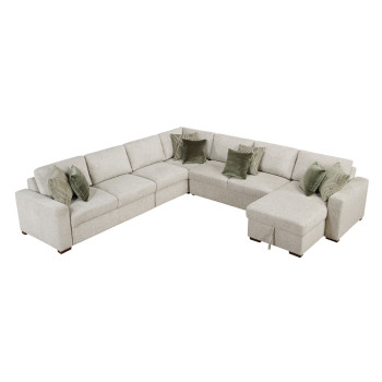 8548*6VCCR22AACA 5-Piece Sectional with Reversible Chaise