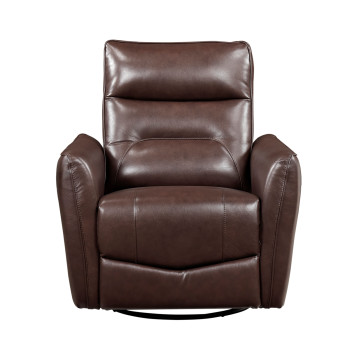 9713BRW-1SW Swivel Glider Reclining Chair